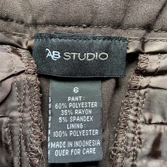 AB Studio Brown Pant - Picture 3 of 3